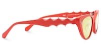 As If - Cat Eye Red Sunglasses - 5