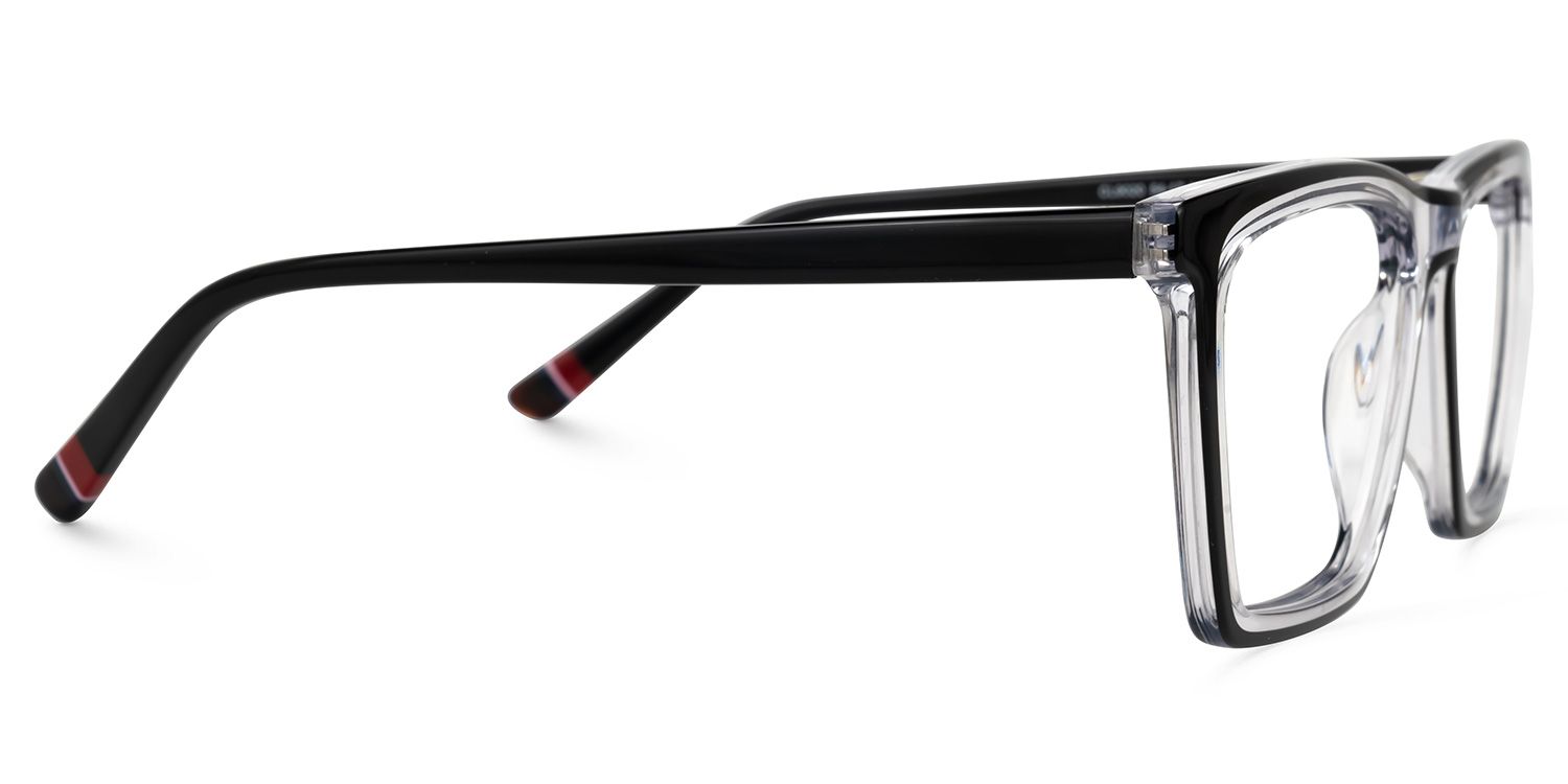 Eckhart - Rectangle Crystal Eyeglasses product detail 4