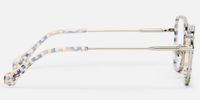 Wanderer - Geometric Pattern Eyeglasses | Vooglam Side View