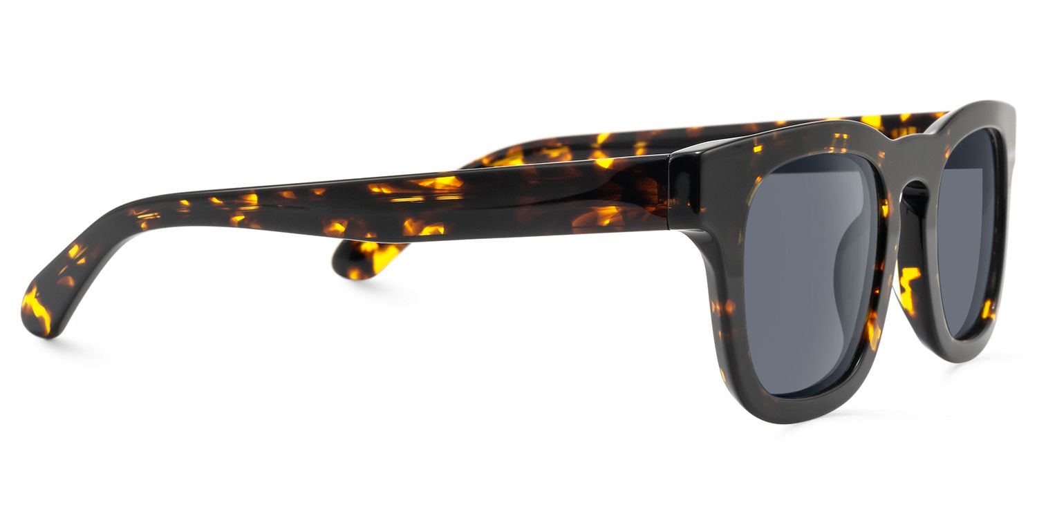 Brovia - Square Tortoise Sunglasses | Vooglam 4