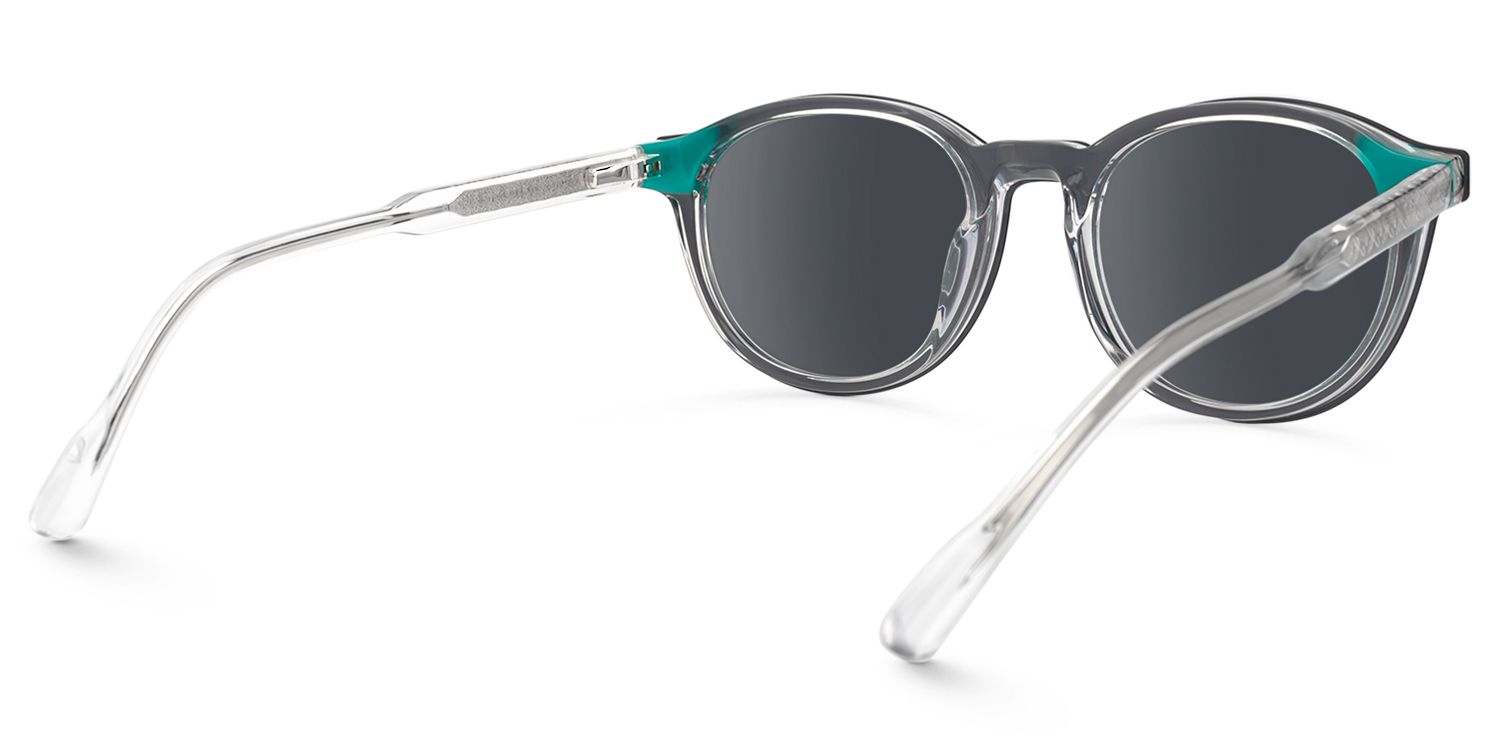 Ferguson - Round Crystal Sunglasses | Vooglam 4