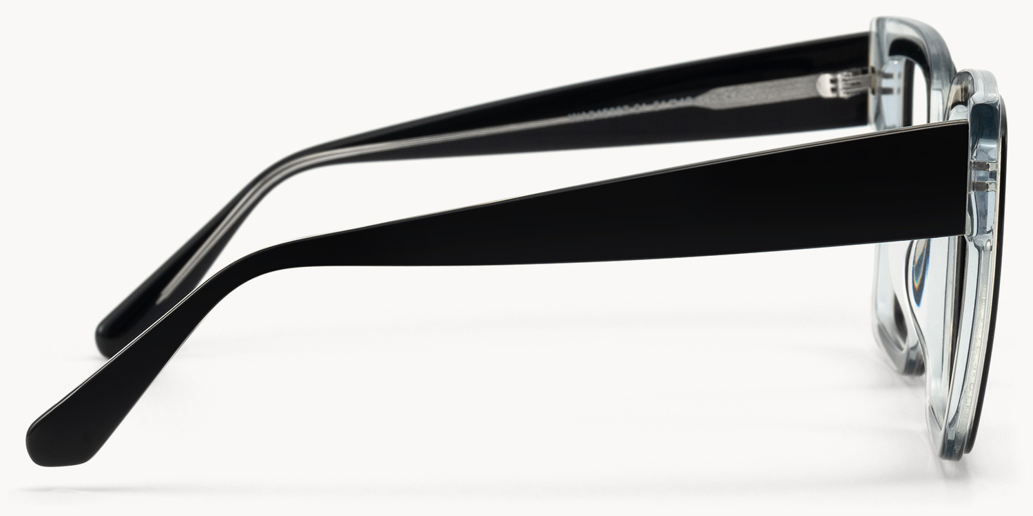 Huffman - Square Black/Crystal Eyeglasses - 4