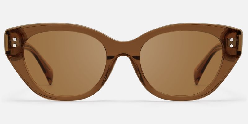 Cicely - Champagne Cat Eye Sunglasses