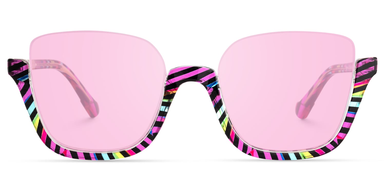 

Fariha - Square Multicolor Sunglasses