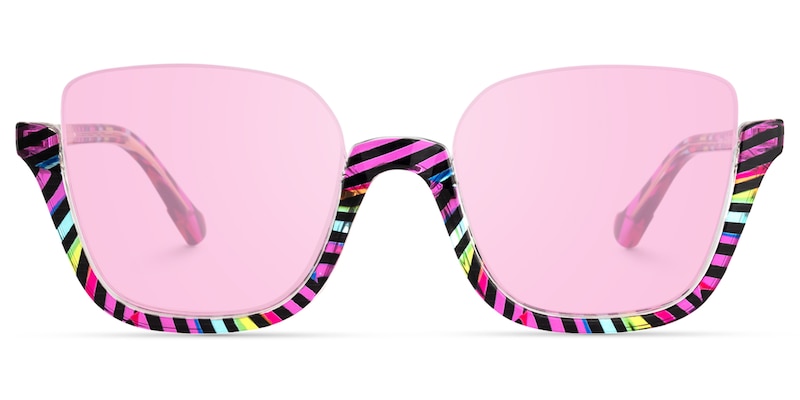 Fariha - Square Multicolor Sunglasses