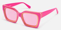 Trance - Square Pink Sunglasses