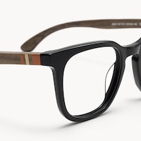 Lote - Square Black Eyeglasses - 5