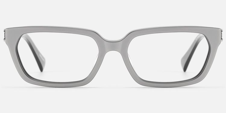 Scarpa - Pearlescent Silver Double Wire Glasses | Vooglam