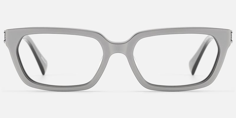 Scarpa - Rectangle Silver Eyeglasses