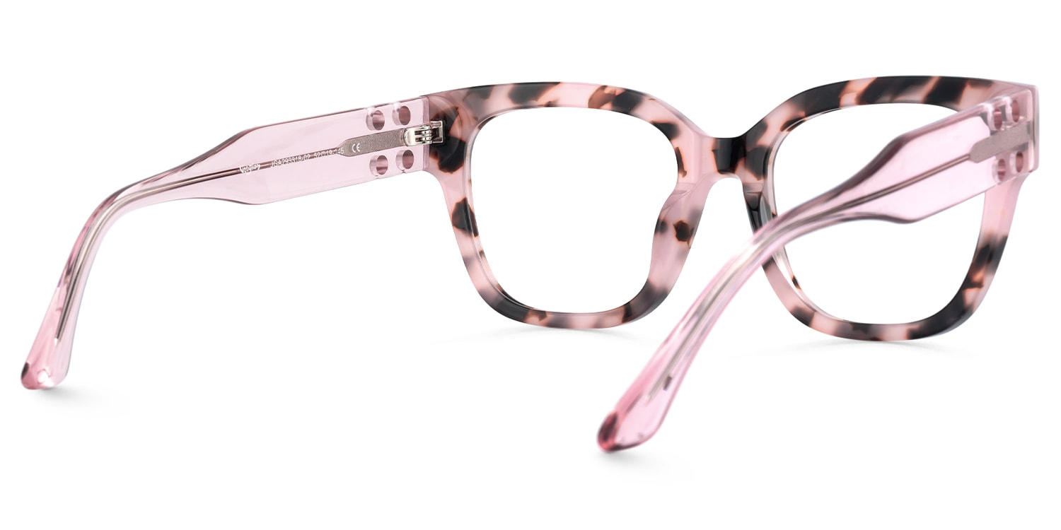 Lorette - Square Black Eyeglasses