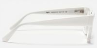 Qacha - Square Purple Eyeglasses | Vooglam Side View