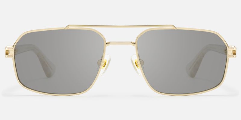 Lacey - Aviator Gold Sunglasses