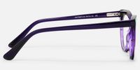 Langley - Purple Cat Eye Glasses | Vooglam Side View