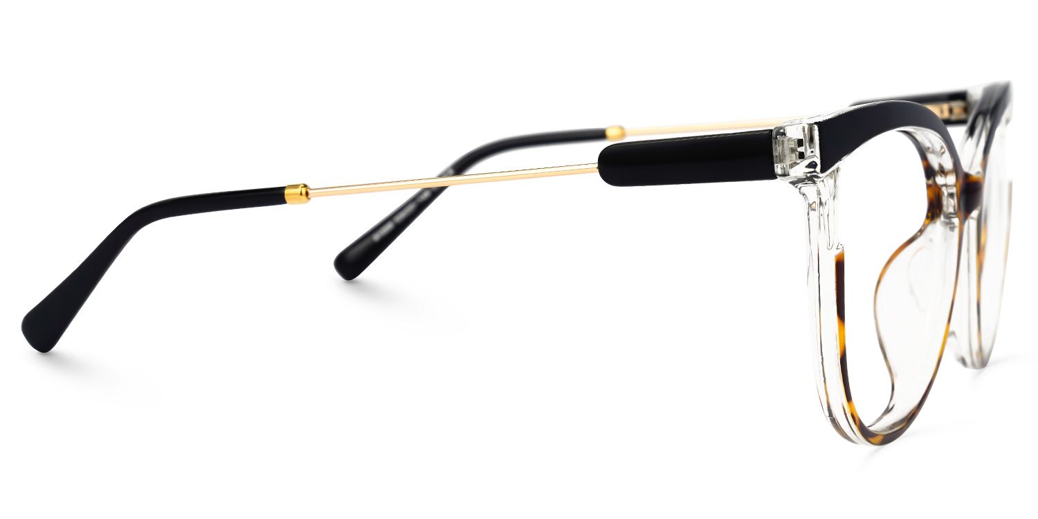 Emanuel - Cat Eye Black/Tortoise Eyeglasses | Vooglam 4