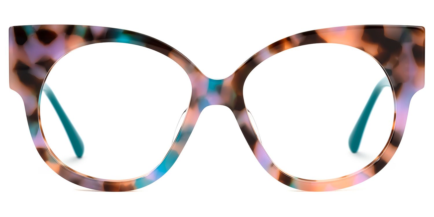 Kineks - Round Pink/Tortoise Eyeglasses product detail 2