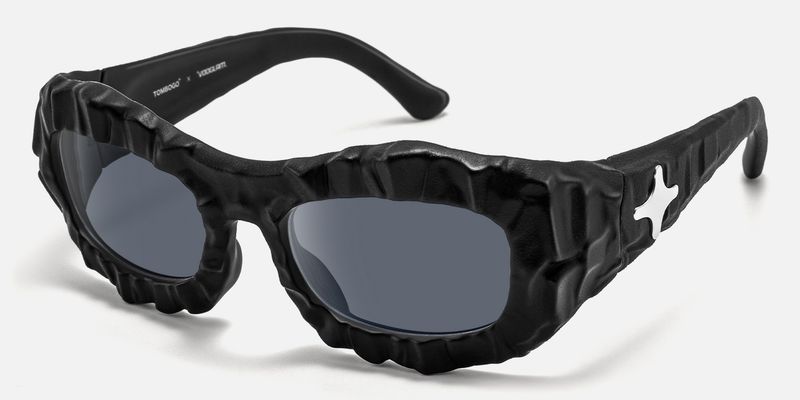 The Geologist - Geometric Black Sunglasses