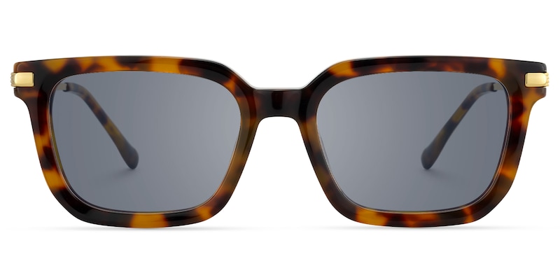 Denbeigh - Rectangle Tortoise Sunglasses