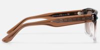 Bastion - Two Tone Double Bridge Glasses | Vooglam Side View