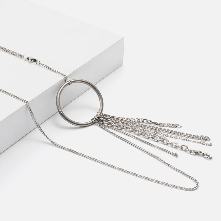 Dreamcatcher Silver Metal Glasses Chain | Vooglam