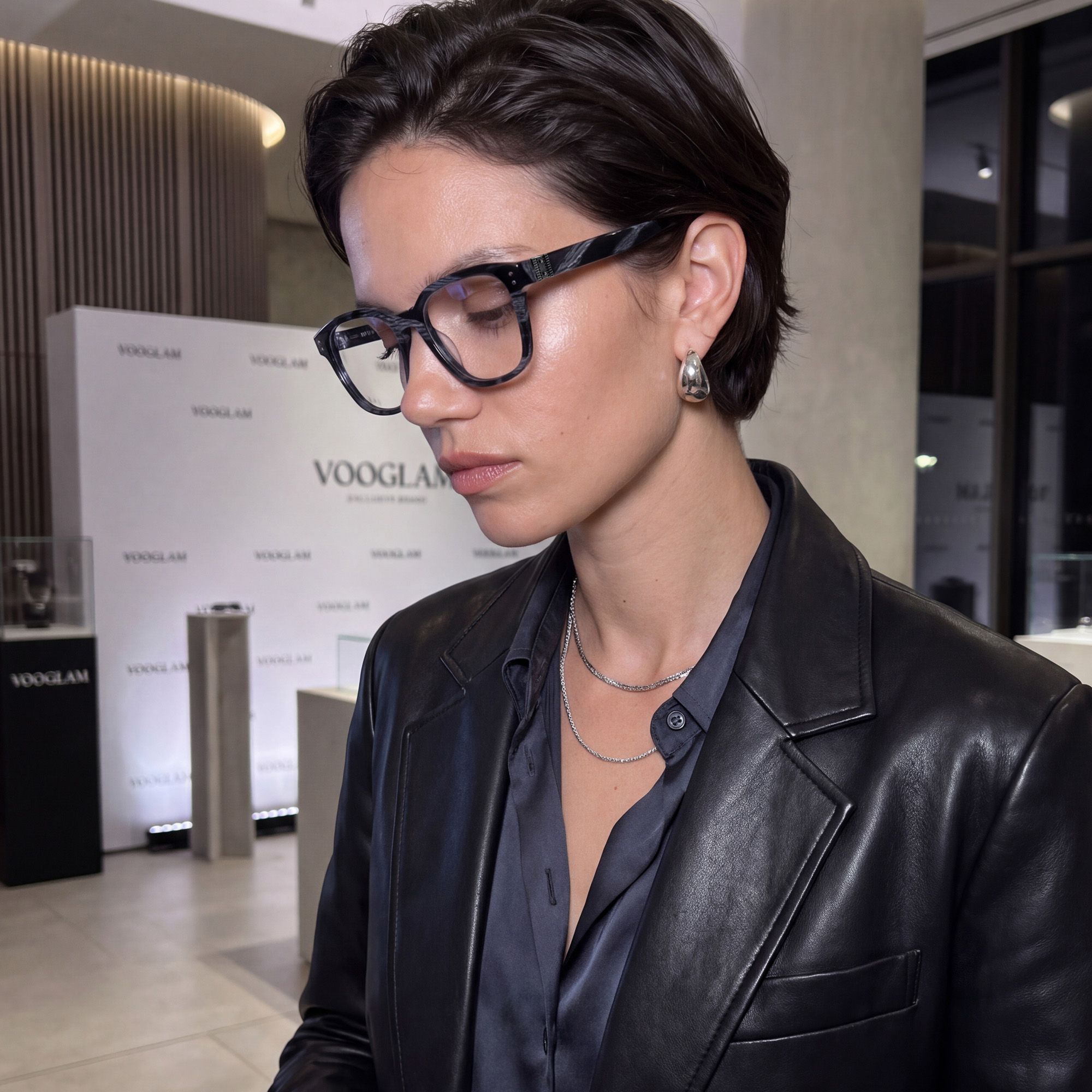 Brand Story: Behind the design of Rainier - Dark Blue Horn Zipper Square Glasses by Vooglam