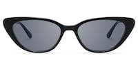 Naoya - Cat Eye Black Sunglasses - 1