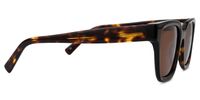 Dawes - Rectangle Tortoise Sunglasses | Vooglam