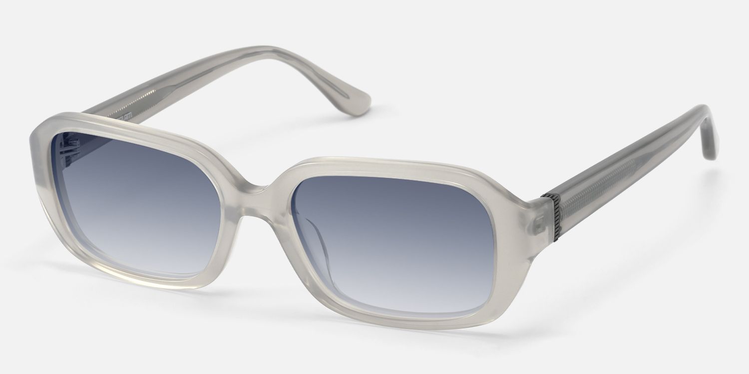 Mies - Gradient Gray Exposed Wire Core Sunglasses | Vooglam Front View
