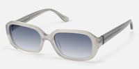 Mies - Rectangle Silver Sunglasses