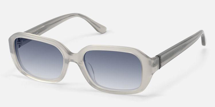 Mies - Gradient Gray Exposed Wire Core Sunglasses | Vooglam