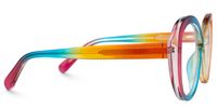 Serena - Oval Multicolor Eyeglasses | Vooglam