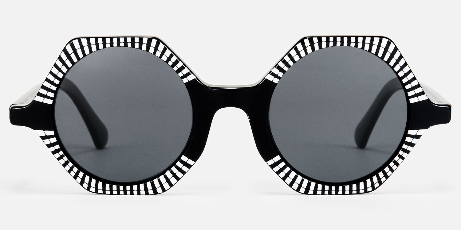 Hypnotic - Geometric Black Sunglasses product detail 2