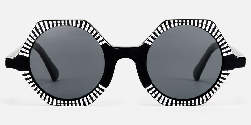 Hypnotic - Geometric Black Sunglasses