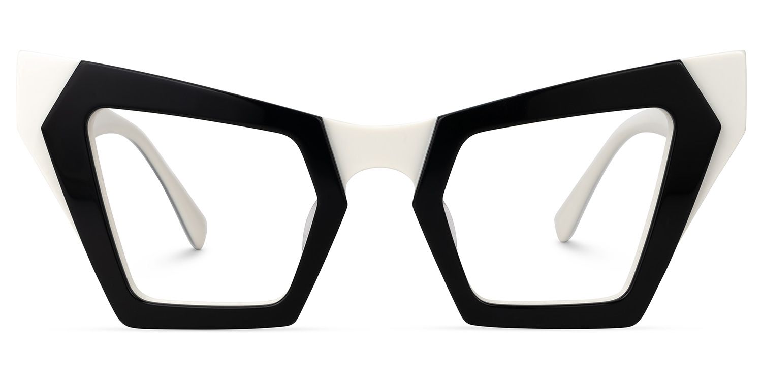 Deance - Cat Eye Black Eyeglasses | Vooglam Angle View