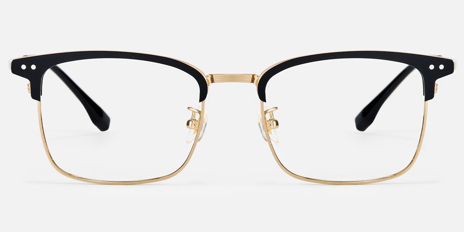 Dial - Browline Gold Eyeglasses product detail 2