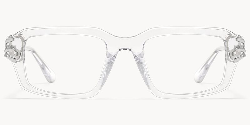 Vorpal - Rectangle Silver Eyeglasses