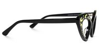 Keyshawn - Cat Eye Black Eyeglasses | Vooglam