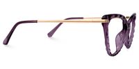 Dayna - Cat Eye Purple Eyeglasses | Vooglam 