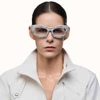 The Geologist - Geometric Gray Eyeglasses - 5