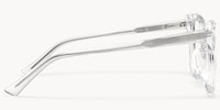 Shane - Rectangle Crystal Clear Faceted Glasses - 4