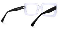 Jackie - Rectangle Multicolor Eyeglasses | Vooglam Side View