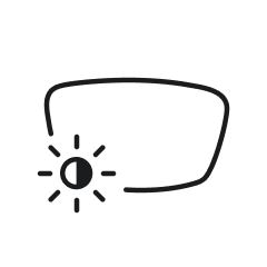 Sunglasses lens feature