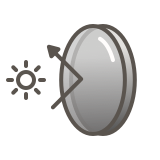 Sunglasses lens feature