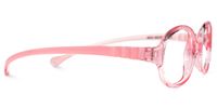 Emersyn - Oval Pink Kids Eyeglasses | Vooglam